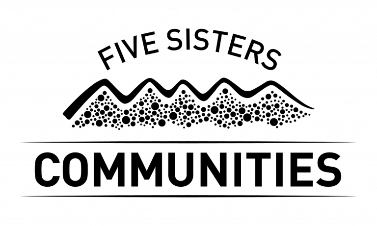 Five Sisters Communities Branding for the website – westcalder.org