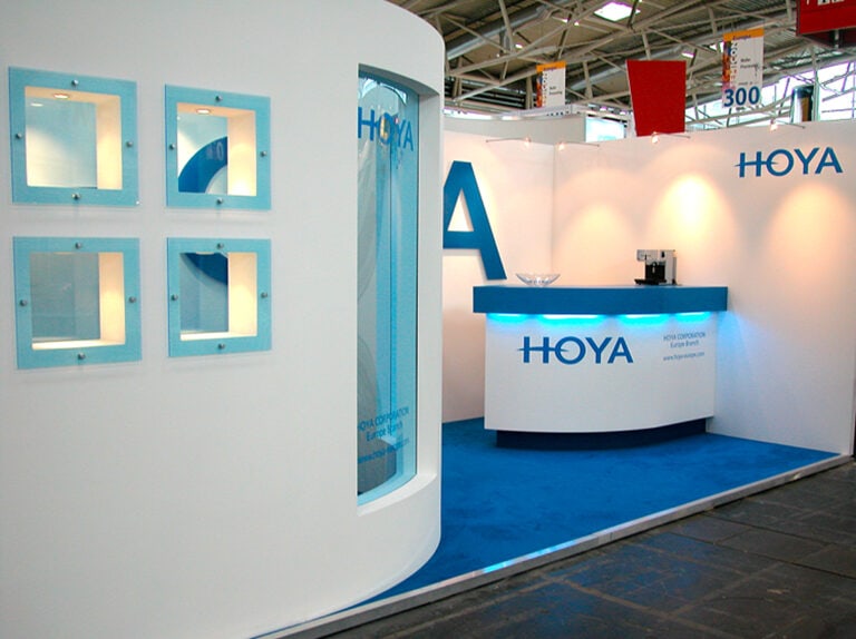 HOYA Corporation Exhibition Stand Design and Build